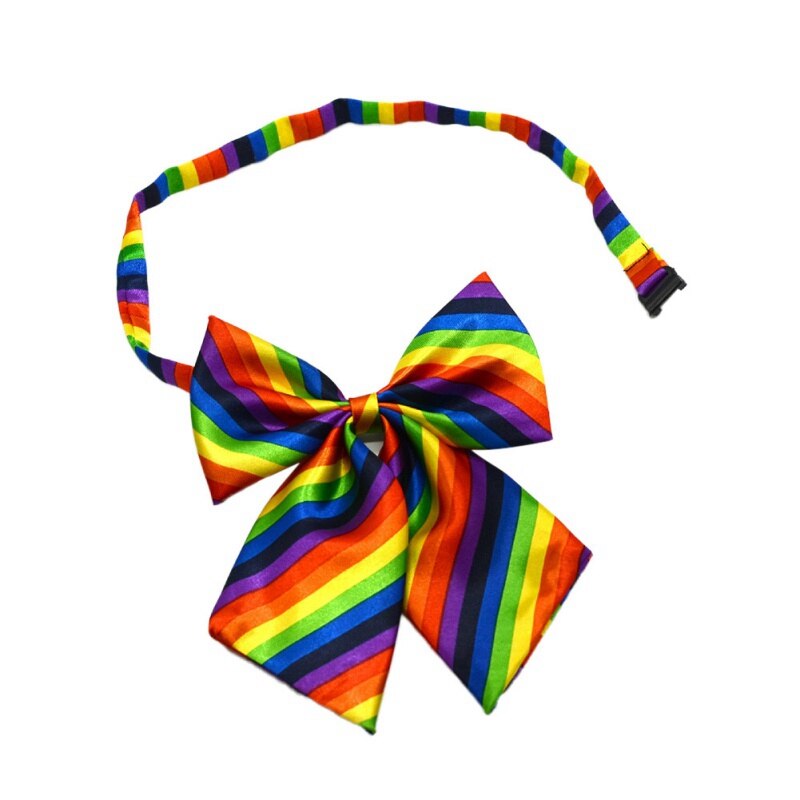 Children's Uniform Stripe Bow Tie Girls Butterfly Bowtie Clothing Accessories School Performance Dress Bow Tie 0-15Y