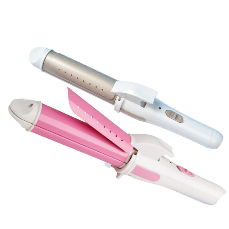 Bigoudi électrique Styler rouleau & lisseur 2 en 1 Hiar outils de coiffage Machine baguette cheveux bouclés fers céramique cheveux Curling