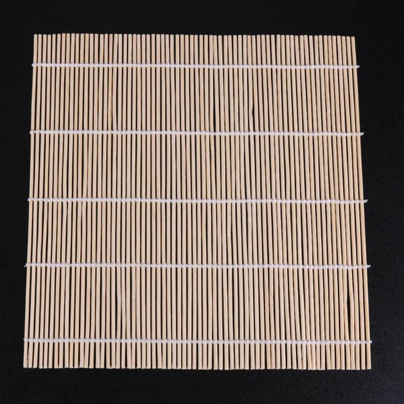 Estera rodante de arroz de Sushi japonés, estera rodante de bambú para Sushi DIY, estera para hacer Sushi, herramienta de cocina, herramientas de cocina, accesorios de cocina