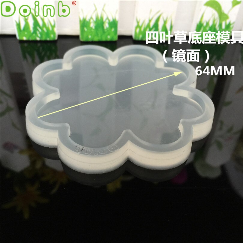 Geometric Mud Board Silicone Mold Base Plate Molds Pendant Necklace Resin Jewelry Making Mould Clay Tools: 04