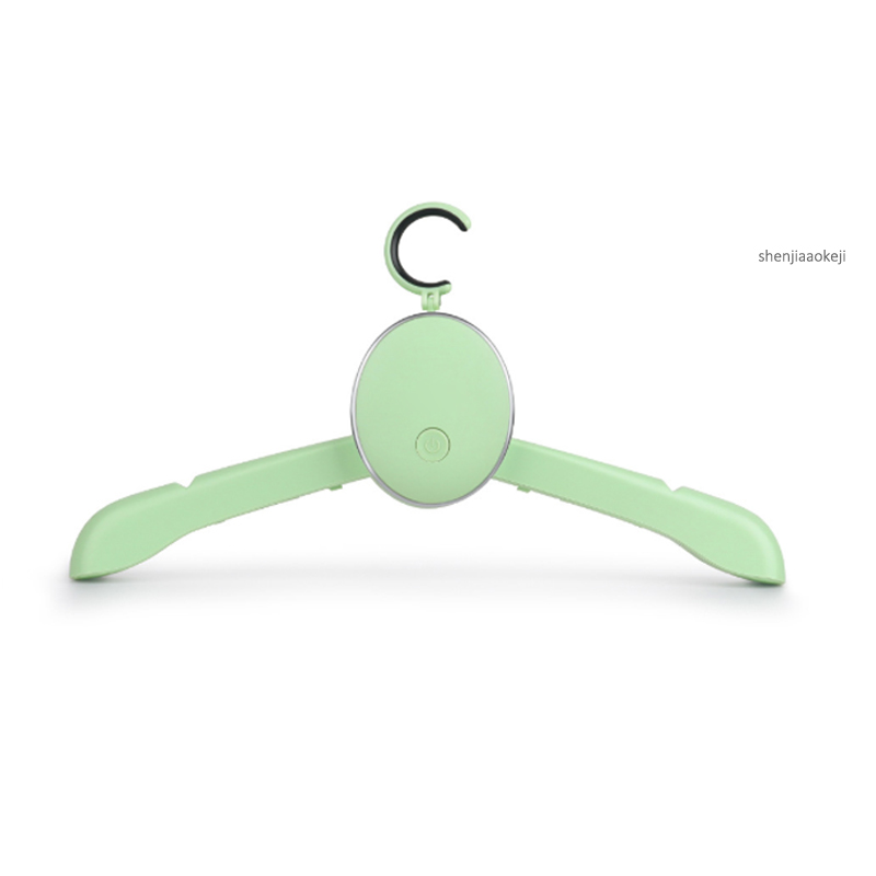 Folding &amp; cold wind drying Hanger PTC heating Drying machine Mini Portable Clothes Dryer for Travel/business/dormitory 220v: Default Title