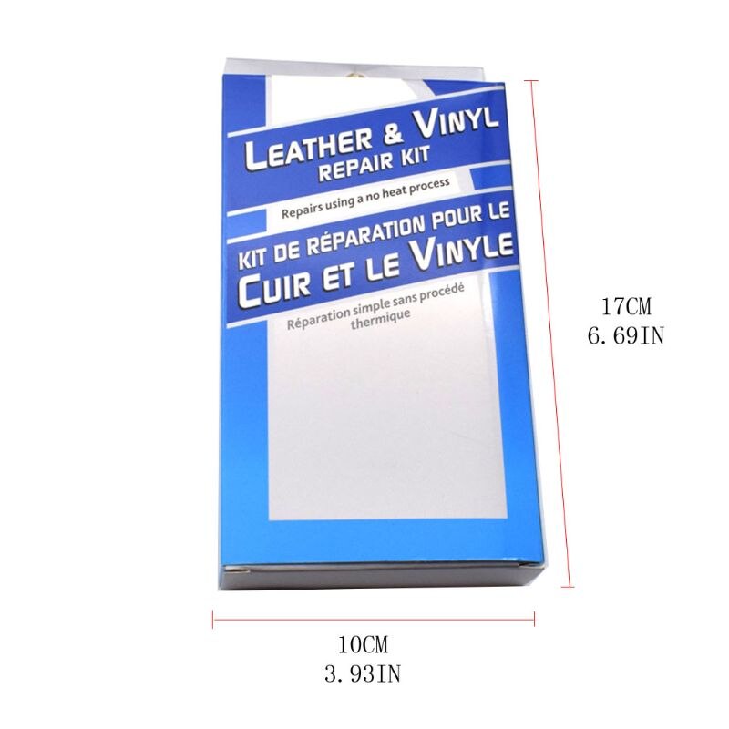 Sofas Leather Vinyl Repair Tool DIY Kit No Heat Liquid Car Seat Hole Rips Burns