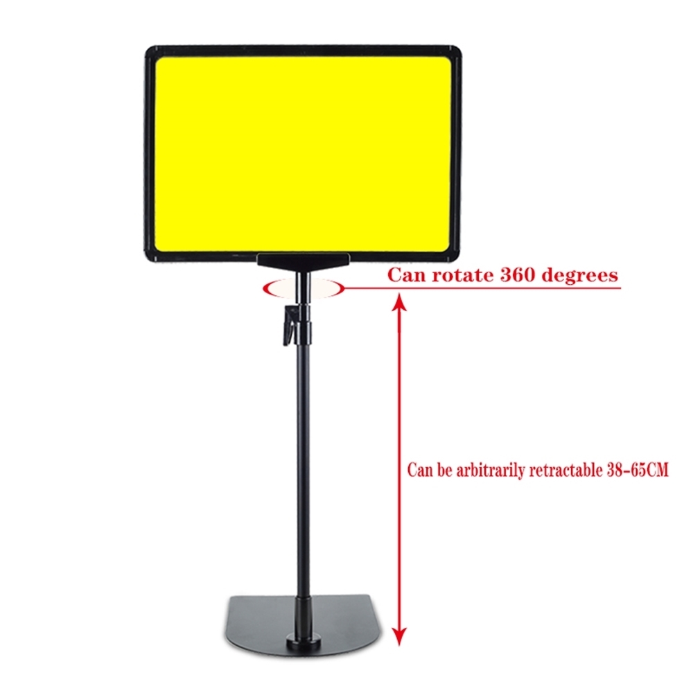 A5Vertical Bewegwijzering Fruit Winkel Display Magazijn Billboard Supermarkt Prijskaartje Plank Beugel Prijskaartje Display Stand