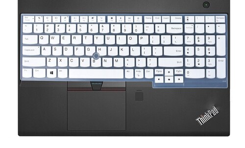 Keyboard Cover Protector Skin For Lenovo Thinkpad L580 L590 T15 E15 Notebook T590 Keyboard Film Protective Film 15.6-inch: type4
