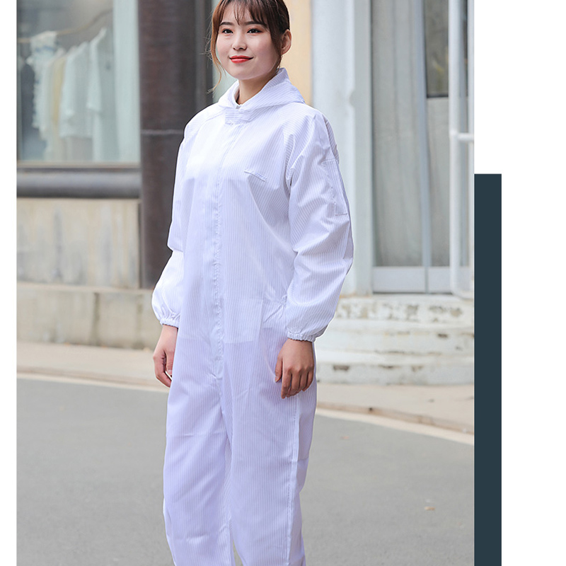 Tuta protettiva riutilizzabile uniforme generale tuta antipolvere con cappuccio antistatica abbigliamento di sicurezza tute da laboratorio tute da lavoro
