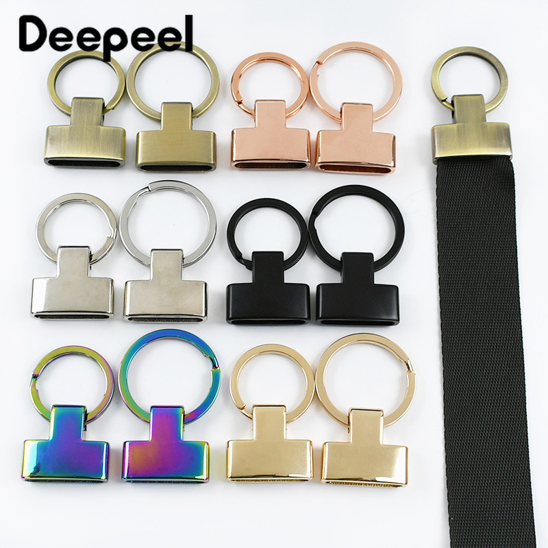 5/10/20Pcs 20/24mm O Rings Metal Buckles Keychain Hook Ring Buckle for Bag Strap Connector Clasp Webbing Clip Craft Accessories