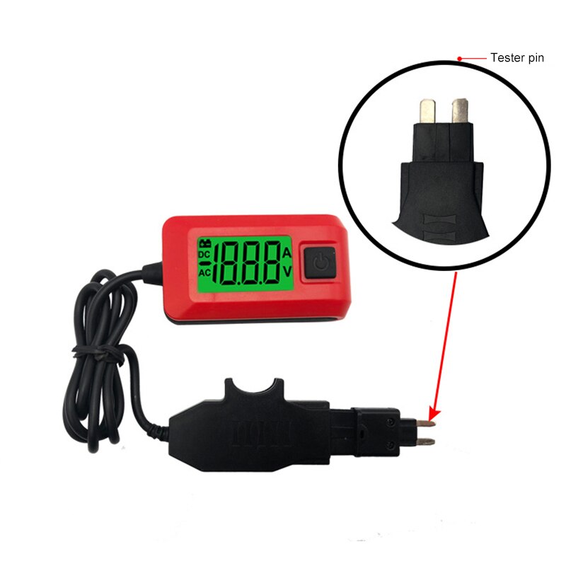 TIOODRE Car Fuse Galvanometer Leakage Tester Car Circuit Fault Finding Vehicle Fuse Diagnostic Tool High Accuracy 0.01 ~ 19.99A