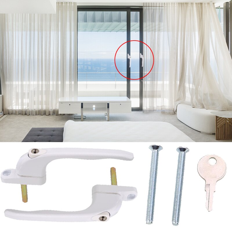 Universal Aluminium Inline Espag UPVC Window Lock Handvat Huis Veiligheid