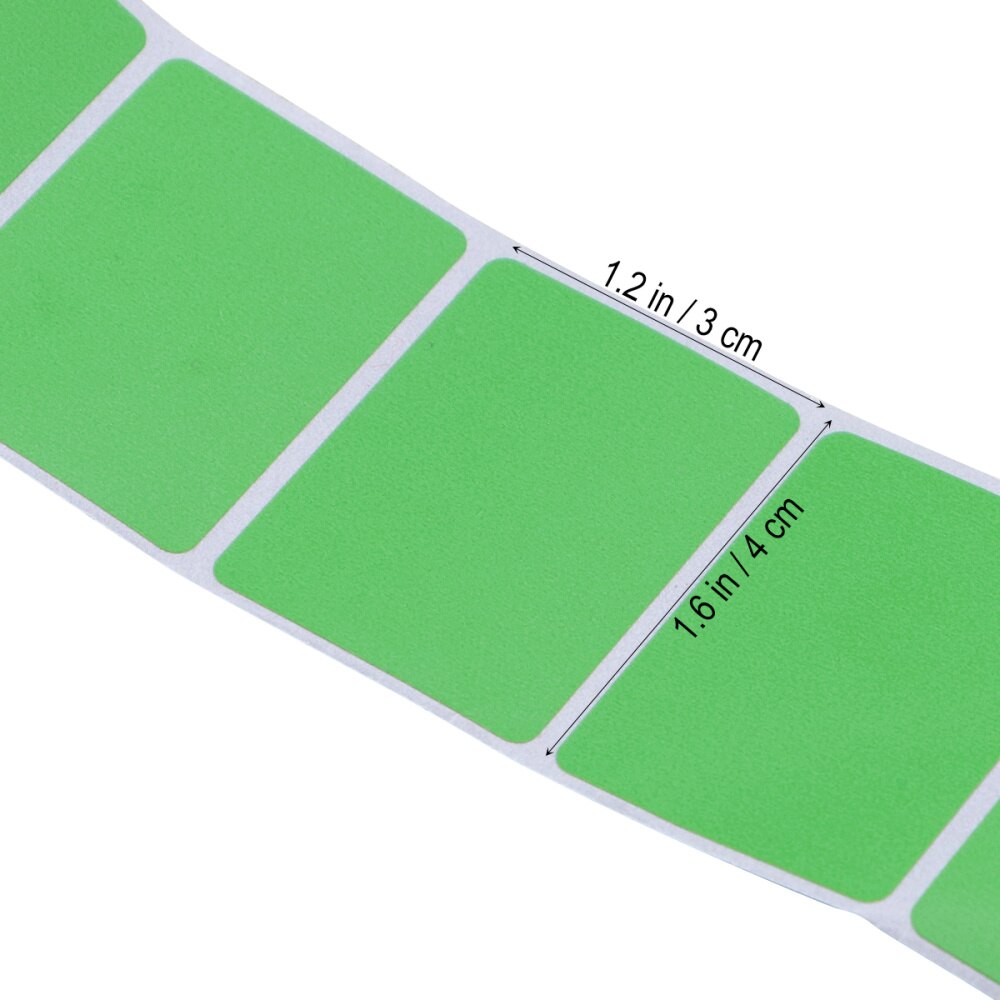 Blank Thermal Transfer Labels Printer Paper Adhesive Stickers (Blue)