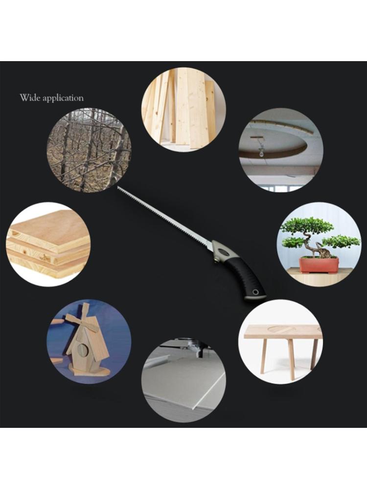 Telescopic Heavy Duty Extra Long 11'' Blade Hand Saw for Tree Pruning Carpenter 35ED