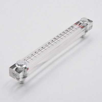 Hydraulic Oil Tank Level Gauge Oil Level Gauge Water Level Gauge XYW150 Ruler Acrylic: Brown