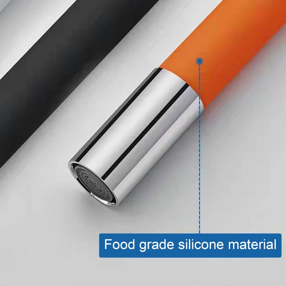 1 Set 25/35/55cm Tap Extender Faucet Extension Tube Kitchen Bathroom Faucet Extender 3 Levels 360° Adjustable Tap Extender Tube