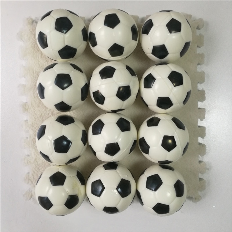 Speelgoed Anti Stress Squishy Voetbal Relief Soft Foam Rubber Squeeze Speelgoed Antistress Voetbal Bal Kinderen 12 Stuks 6.3 Cm