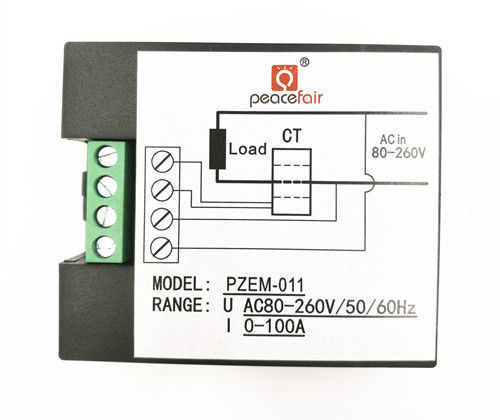 Ac 80 to 260v lcd digital 100a volt watt effektmåler amperemeter voltmeter 110v 220v