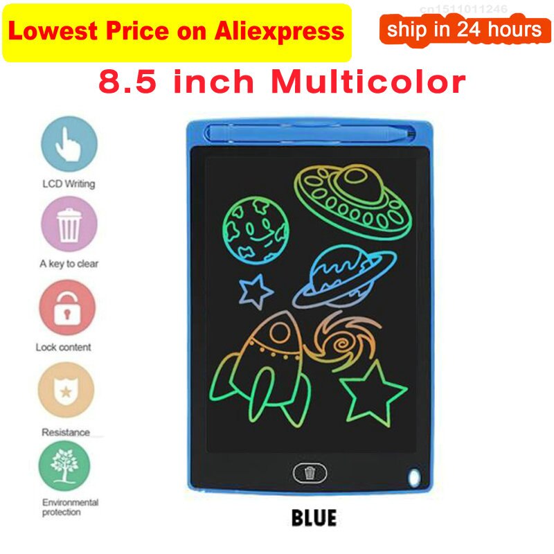 8.5Inch Electronic Drawing Board LCD Screen Writing Tablet Digital Graphic Drawing Tablets Electronic Handwriting Pad Board+Pen