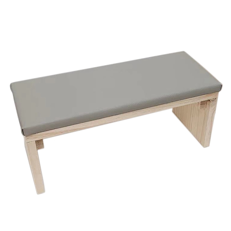 Nail Hand Kussen Pu Lederen Handsteun Kussen Arm Rest Nail Art Stand Hand Rest Voor Nail Salon Manicure Tafel: Dark Gray