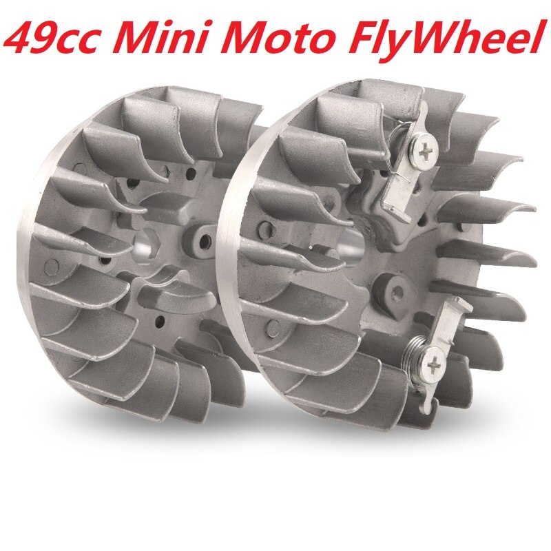 Moto Rcycle Motor Recoil Trekstarter Vliegwiel Voor 2 Takt 47cc 49cc Pocket Bike Liya Mini Moto Mini Moto Kids dirt Quad Atv