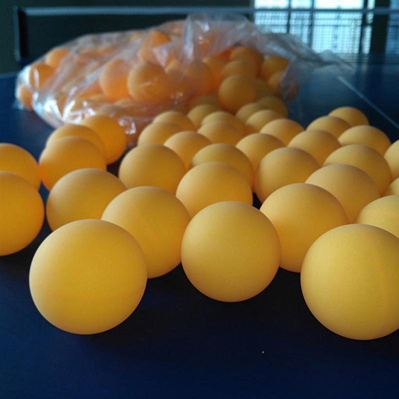 10PCS 40MM Ping Pong Balls for Training (Orange)