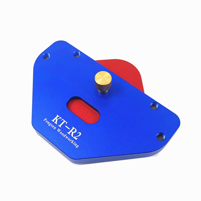 Multifunction Wood Panel Radius Quick-Jig Round Corner Jig Templates R5-R30 T5-T30 Router Table Bits Jig Corner Templates Kit