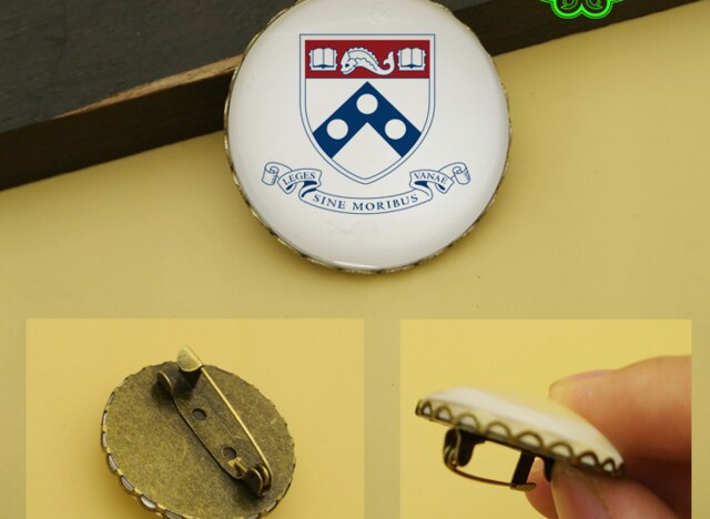 De Verenigde Staten Amerika Hoger University Wereldberoemde Universiteiten College Sleutelhanger Badge Souvenir Classic Wereld