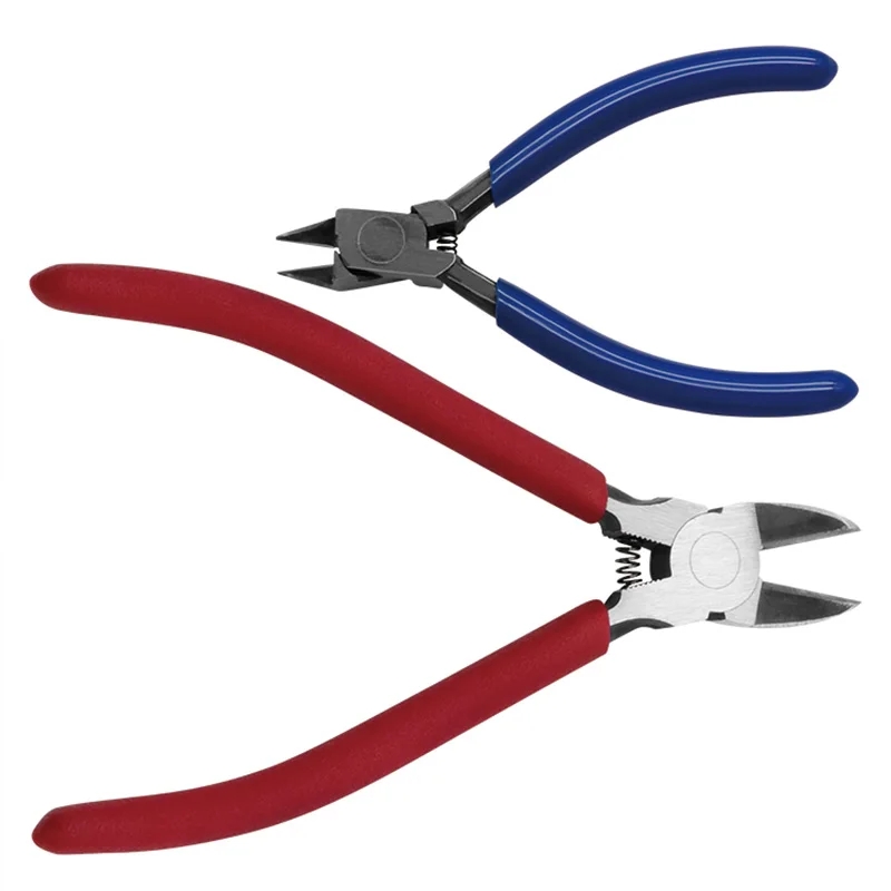 Pince coupante à fil diagonale, pince coupante latérale pour couper des fils de cuivre, pièces de précision, jambes, outil artisanal de bijoux, 1 pièce