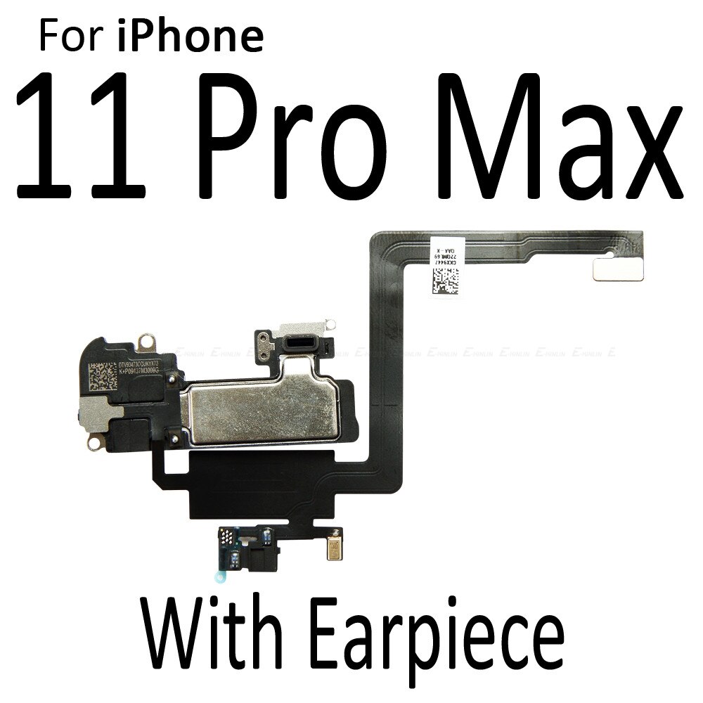 Pour iphone  x 10 11 pro xs xr max écouteur avant haut-parleur capteur de lumière ambiante de proximité câble flexible ruban: Avec haut-parleur 11p max