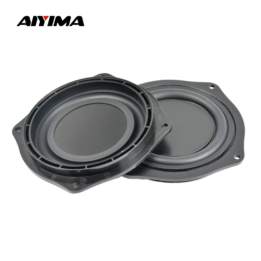 AIYIMA 4 pulgadas de graves radiador altavoz vibración diafragma radiador pasivo altavoz Woofer diafragma placa Subwoofer DIY