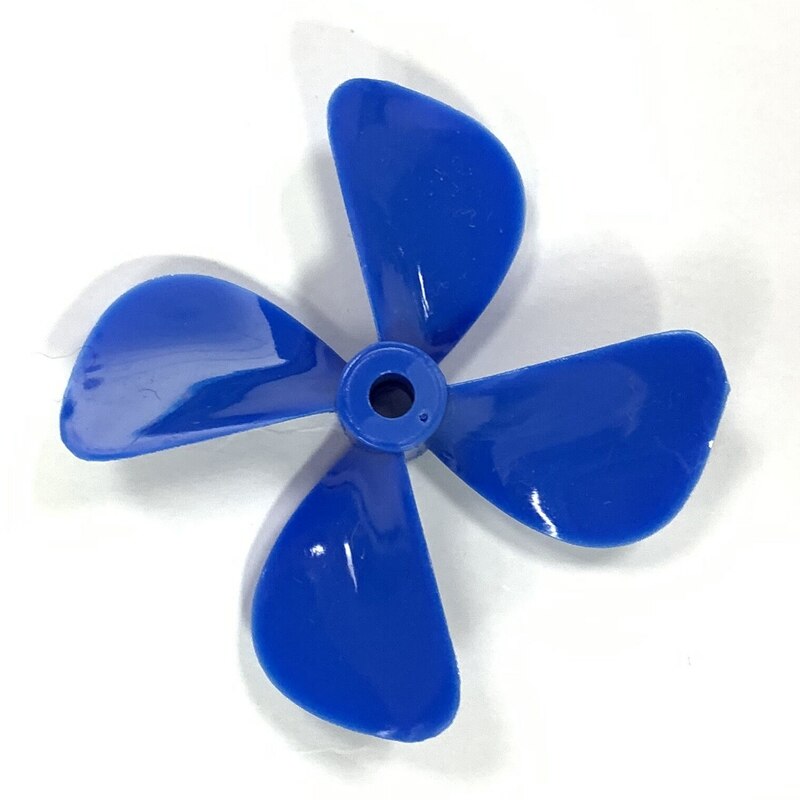 RC Boat 4X60mm Four Blades Paddle Nylon Boat Propeller Positive
