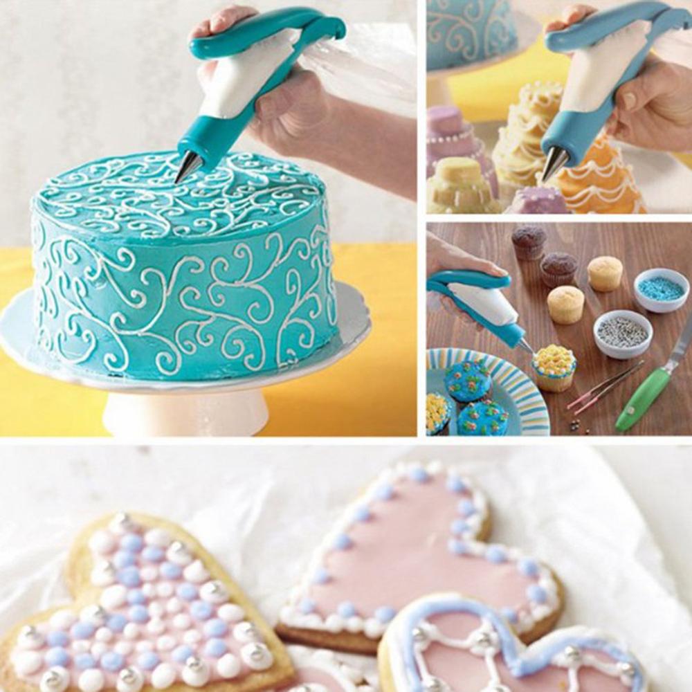 5pcs/set Cake Multifunction Cake Decorating Kit Pastry Tube Fondant Party Kitchen Dessert Baking Supplies Baking Tools