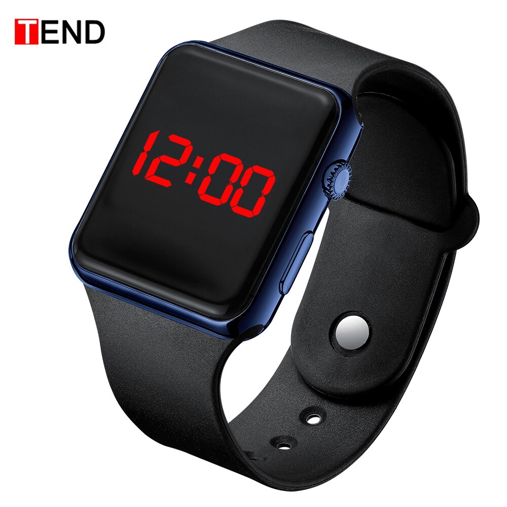 Menn kvinner ledet klokke silikon elektronisk klokke sport digital klokke par klokker klokke relogio digital montre homme
