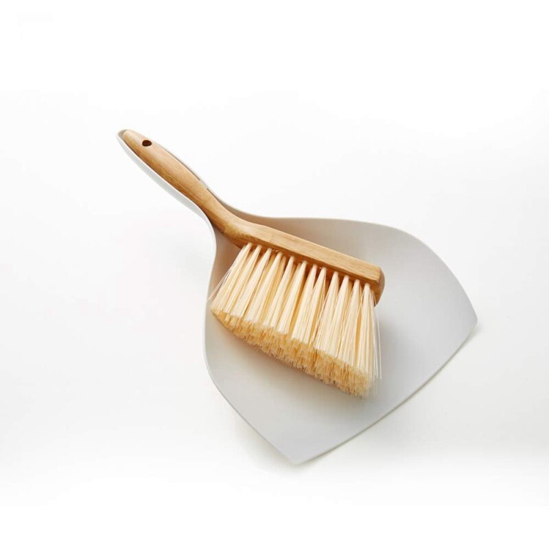 Small broom set Japanese desktop cleaning mini broom bucket combination