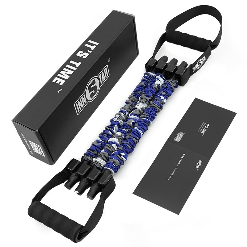 Latex Chest Developer Resistance Bands Rubber Pulling Rope Multifunction Fitness Strength Training Gym Exercise