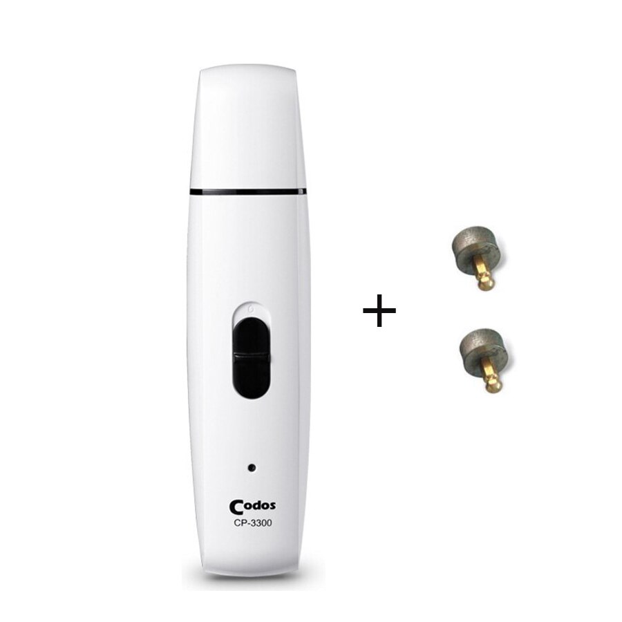Codos CP3300 Dog Nail Clippers Electric Pet Nail Clippers Cat Nail Grinder Nail Trimmer Dog Grooming Claw Grinder: add 2pcs head