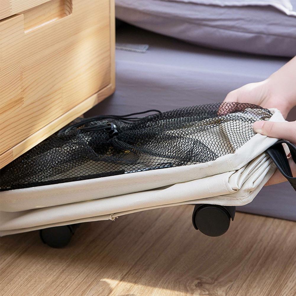 Rullende hjørne vasketøjskurv holdbar vasketøjssorterer hindre tøjopbevaringskurv skraldespand