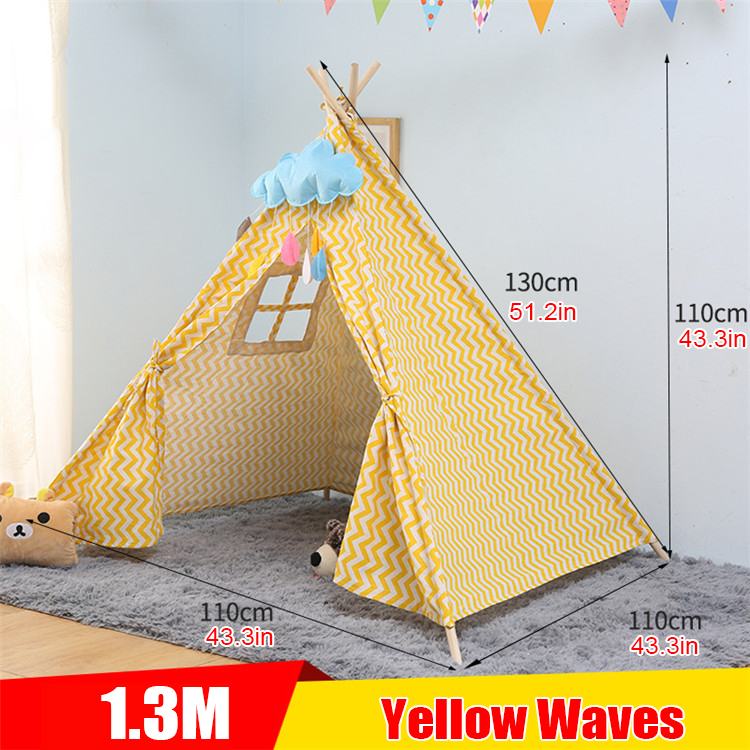 Children's Tent Teepee Tent For Kids Portable Infantil House For Children Cabana Kids Playhouse Indoor Sleeping Tent Decoration: Type1