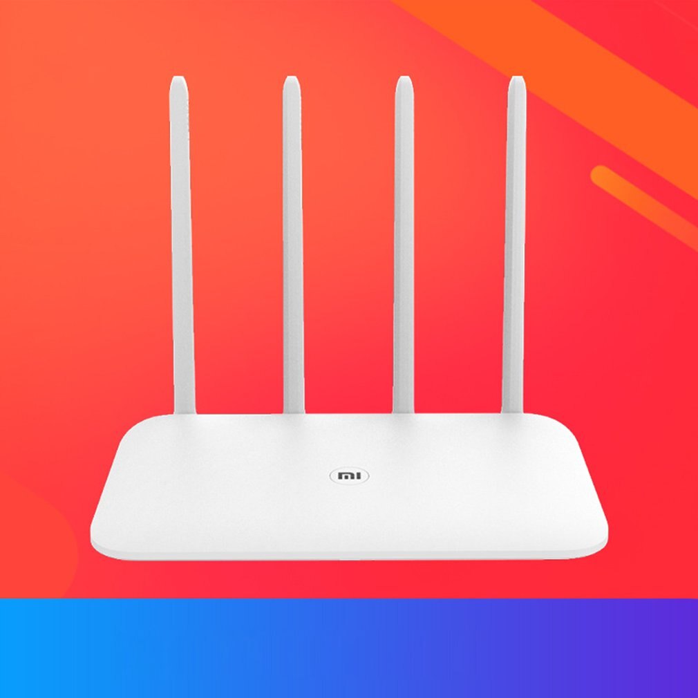 Router Xiaomi 4 Wireless Home Wall-Penetrating Wifi Dual-Band High-Speed Fiber Optic Port Indoor Wireless Network Router