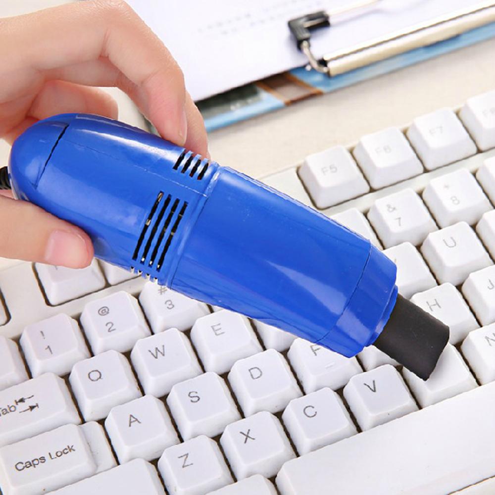 Plastic Mini USB Keyboard Vacuum Cleaner Computer PC Laptop Brush Dust Cleaning Kit For Laptop Desktop Computers Keyboards