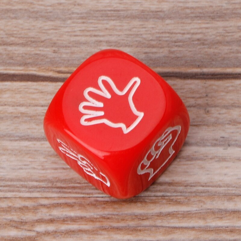 Trinken Spiel Würfel Felsen Papier Schere Finger-vermute Glücksspiel 6-Seite 20mm Spielzeug