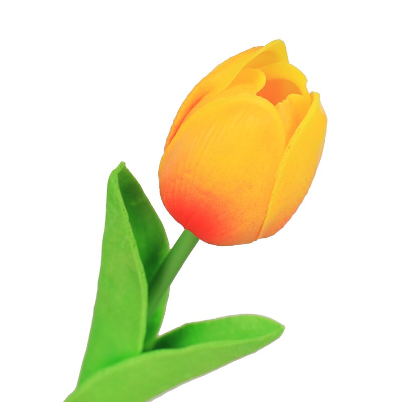 1pc kunstige blomster tulipan bamse frisk romantisk bryllup dekoration valentinsdag latex blomster: Smtyjx 043