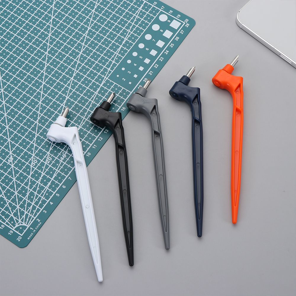 Craft Cutting Pen with 360 Degree Rotating Blade Cutting Mat Stainless Steel Art Carving Crafting Slice for Scrapbooking Stencil