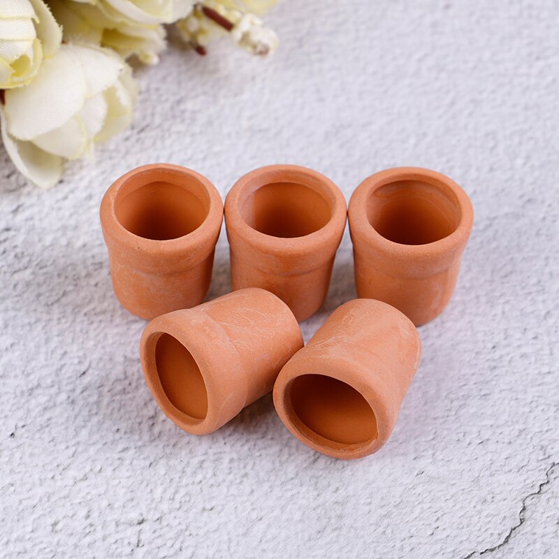 Nuovo 1:12 Casa di Bambola miniatura Decora Vaso mini Vaso di Ceramica FAI DA TE Casa di Bambola Fatta A Mano Da Cucina Ornamento