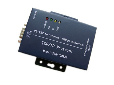 De Seriële Poort Server Duurt Tcpip 'S 232 10M - 100M Roterende Connector Compatibel Met De Computer perifere Ethernet Proto