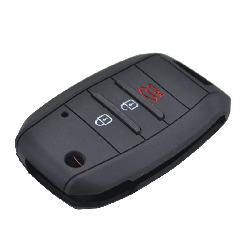 Silikon Auto Fernbedienung Schlüssel Abdeckung Für Kia Carens Ceed Sorento Optima Picanto Rio Seele Cerato Rando Stärke Sportage Schlüssel fob fallen