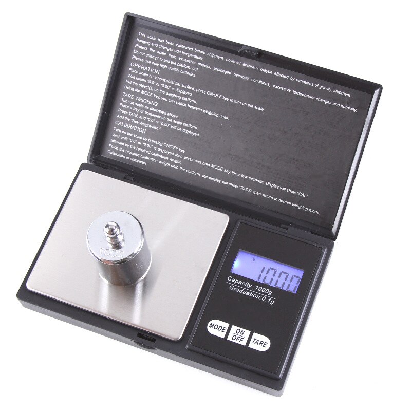 50g-650g 0.01G High Precision Gram Measuring Digital Kitchen Scale LED Screen Gold Jewelry Pocket Scale