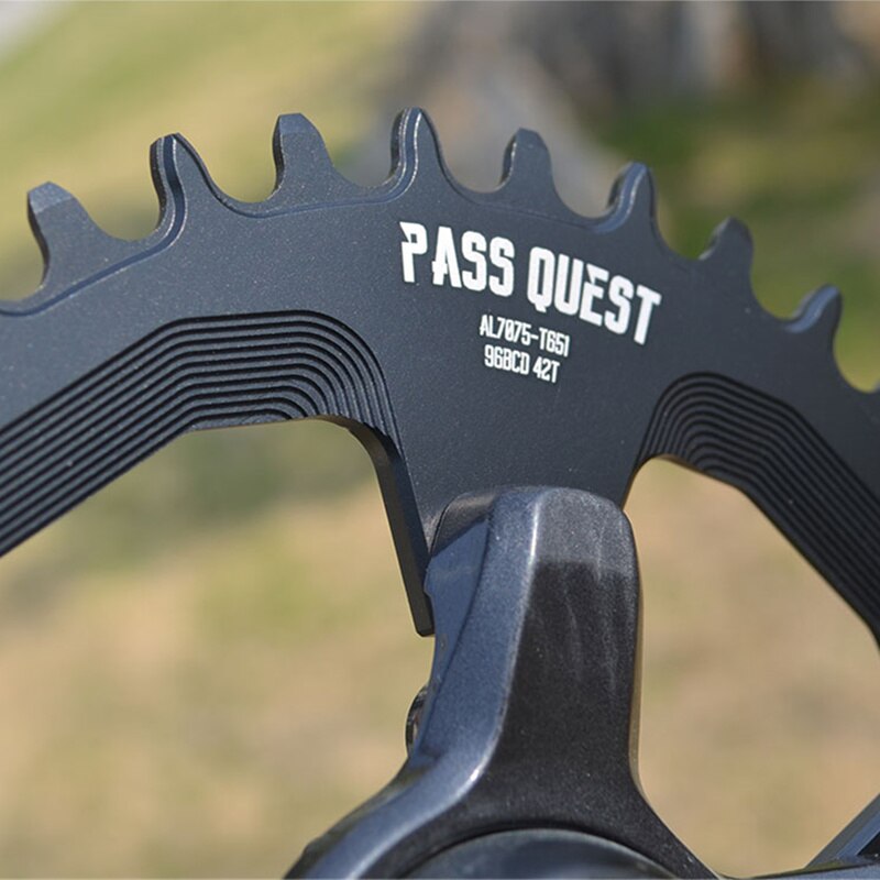 Plato ovalado PASS QUEST para bicicleta de montaña, ancho y angosto 96BCD, 32/34/36/38/40/42T para platos y bielas deore xt M7000 M8000 M9000