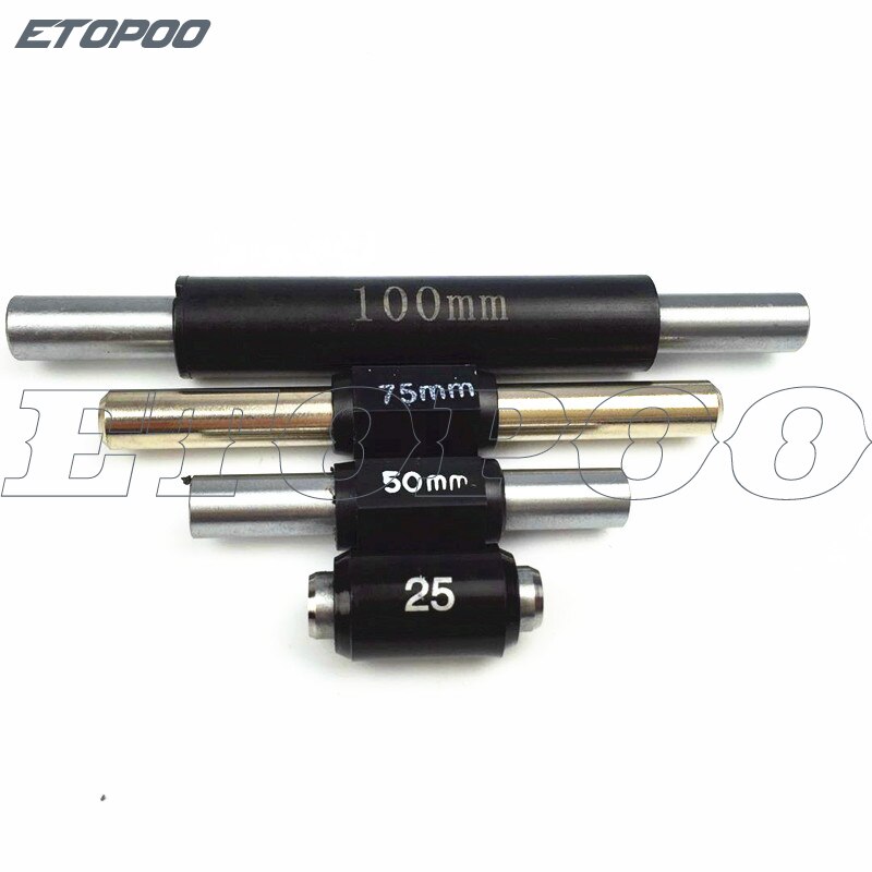 1pcs 125-200mm calibration block rod bar gauge micrometer bar for outer diameter micrometer