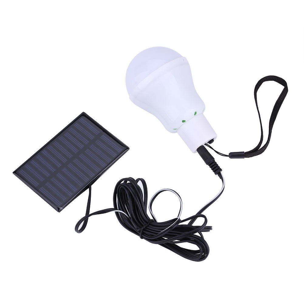 Taşınabilir LED güneş lambası şarjlı güneş enerjili lamba paneli Powered acil ampul açık bahçe kamp çadır balıkçılık
