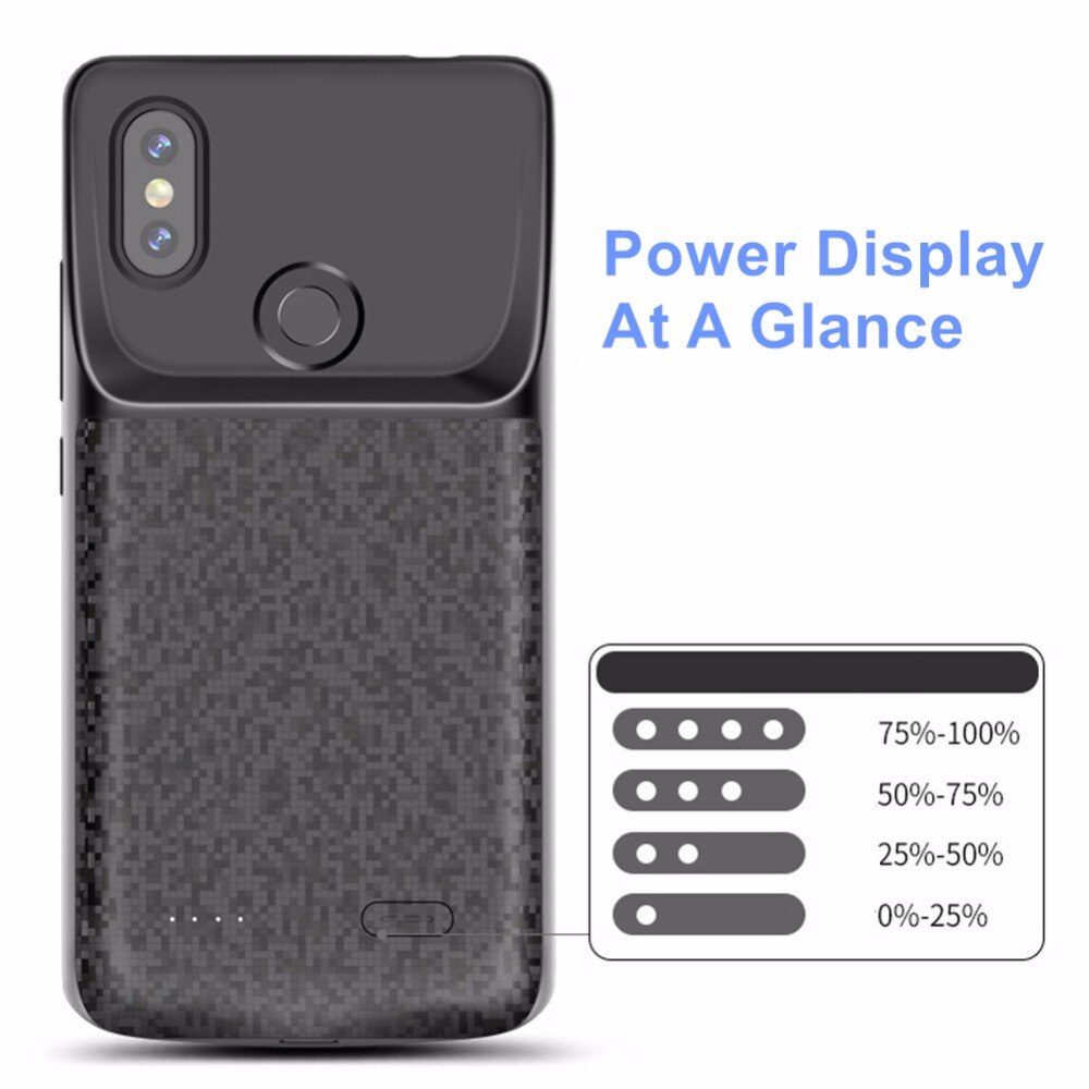 Für Xiaomi Mi 8 8 Se 8 Lite 9 9 Se 6 6X Mix 2 Mix 2s Batterie Fall externe Smart Batterie Fall Abdeckung Power Bank Für Xiaomi 9