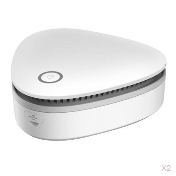 2x Refrigerator Ozone Air Purifier Ozone Generator Ozonator USB Rechargeable