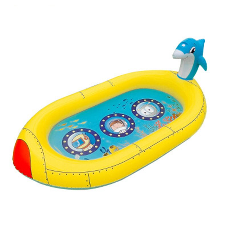 Tapis de pulvérisation d'eau gonflable pour jardin d'été, arroseur amusant pour enfants, piscine, tapis de jeu pour bébé